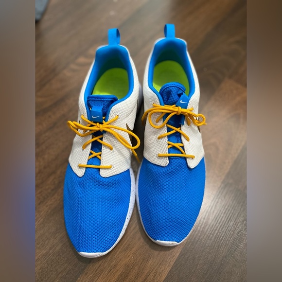 NWOT Nike  MBFS Essential Iconic White Blue Casual Men Sneakers Size 12 - Picture 8 of 13